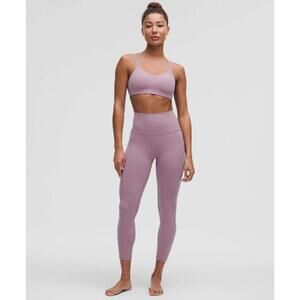 NWT Lululemon Align High-Rise Pant with POCKETS 25" Lavender Lux Size 8